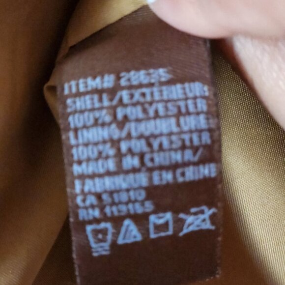 JESSICA WOMENS TAN COLOR SIZE 12 BLAZZER JACKET - Picture 2 of 9